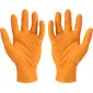 Gloves Nitrile Orange, 50 pcs., 7, CE, LAHTI