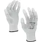 Gloves with PU Fingertip Coating, Size 7