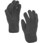 Arbetshandskar, vinterhandskar svarta fleece, CE, LAHTI