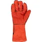 Gloves Leather, Welding, L270311P, Card, 11 , CE, LAHTI