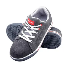 Shoes, Suede, Grey-Red, Sb Sra, 39 , CE, LAHTI