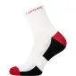 Work Socks White-Red, 3 Pairs, 43-46 , LAHTI