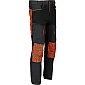 Roofer's pants black-orange XL, stretch, CE