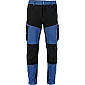 Work trousers with stretch, blue-black, S, CE