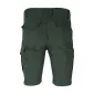 Rip-stop work shorts green S, 9 pockets