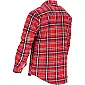Flanellskjorta röd-marinblå 170 g/m² S