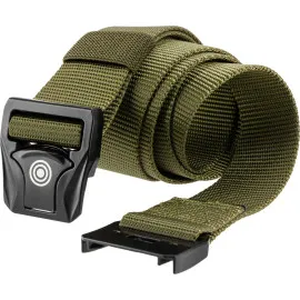 Belt for Trousers, Quick Releasebuckle, Green, One Size, LAHTI