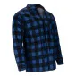 Flannel Shirt Blue, 12 0Gm2, 2Xl , CE, LAHTI