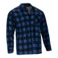 Flannel Shirt Blue, 12 0Gm2, 2Xl , CE, LAHTI