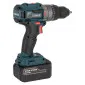 Borrskruvdragare slag 20V borstlös 2 x 4Ah, Tryton TBLV204
