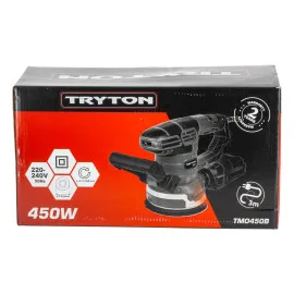 Orbital Sander, 450W, 125 mm, 0-13000/min