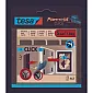 Powerstrips CLICK kardborreband 4 par S | Tesa