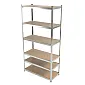Metal shelving 6 shelves 2220 x 1100 x 500 mm