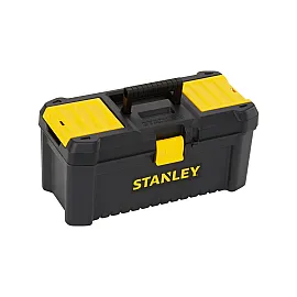 Toolbox Essential 16" with Latches in Plastic, Stanley