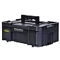 Deep drawer unit in black and light grey | Stanley