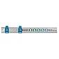 Universallinjal 60 cm aluminium med vattenpass