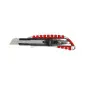 Retraktabel Kniv 18 mm, SK5, Aluminium/Gummihandtag, Proline