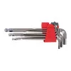 Ball End HEX Key set 9 Pieces 1.5-10 mm S2, Proline