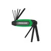 HEX Keys with Ball 8 Pieces - Steel, Sizes: 1.5-8.0, Proline