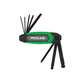 HEX Keys with Ball 8 Pieces - Steel, Sizes: 1.5-8.0, Proline
