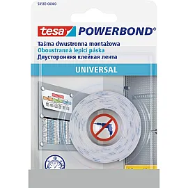 Mounting Tape Powerbond Universal 1.5 m: 19 mm, Tesa