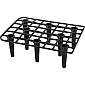 Grate for tiling bucket
