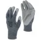 Latexbelagda handskar storlek 10 CE