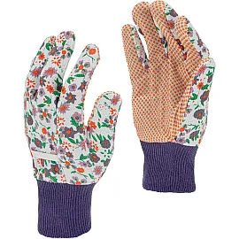 Gloves Dotted Violet, Size 8, CE, LahtiPro