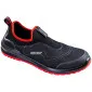 Shoes, Without Laces, 3D Mesh, Black-Red, S1P Src, CE, LAHTI