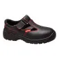 Safety sandal no toe cap O1 SRC, black, 40