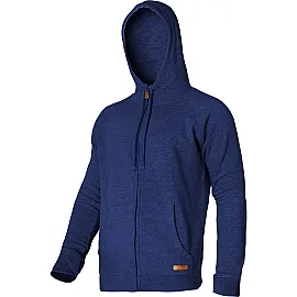 Huvtröja med Dragkedja, Marinblå, XL, CE, LahtiPro