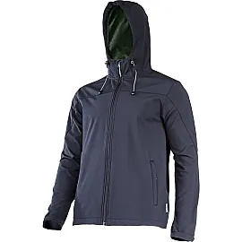 Softshell Jacket with Hood, Black, S, CE, LahtiPro