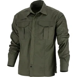 Shirt Rip-Stop Green, S, CE, LAHTI