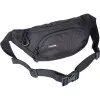 Waist Bag Black in Polyester with Zip Compartments, LahtiPro