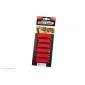 StealthMounts Bench Belt Plus universal holder 6 pack in black ABS