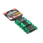 StealthMounts Bench Belt universalhållare 6-pack i svart ABS