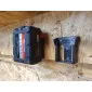StealthMounts battery mounts for Milwaukee M18 6 pack in red ABS