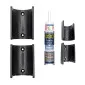 Tubhållare 4-pack, fästen för tuber med silikon, lim m.m. , STEALTHMOUNTS