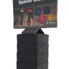 Distanser 12mm 6-pack för StealthMounts Maskinfästen ABS Svart, StealthMounts