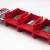 Battery Mounts 6 Pack for Milwaukee M18 ABS Wall Mounting Red, StealthMounts