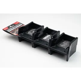 Battery Mounts 6 Pack for Milwaukee M18 ABS Wall Mounting Red, StealthMounts