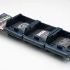 Battery Mounts 6 Pack for Bosch Professional 18V ABS Wall Mounting, StealthMounts