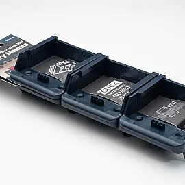 Battery Mounts 6 Pack for Bosch Professional 18V ABS Wall Mounting, StealthMounts