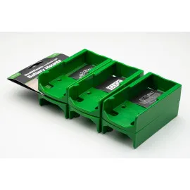 Battery Mounts 6 Pack for Festool 18V ABS Black or Green, StealthMounts