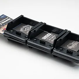 Battery Mounts 6 Pack for Bosch Professional 18V ABS Wall Mounting, StealthMounts