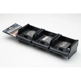Battery Mounts 6 Pack for Bosch Professional 18V ABS Wall Mounting, StealthMounts