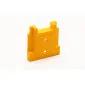 StealthMounts tool mounts for DeWalt XR 18V 4 pack in yellow ABS
