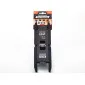 StealthMounts maskinfÃ¤sten fÃ¶r Ridgid AEG 18V 4-pack i svart ABS