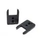 StealthMounts maskinfÃ¤sten fÃ¶r Ridgid AEG 18V 4-pack i svart ABS