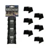Battery Mounts 6 Pack for Bosch Professional 10.8V 12V ABS Black, StealthMounts
